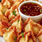 Crispy Fried Wontons with Sauce First Image