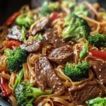 Spicy Beef Noodle Stir-Fry First Image