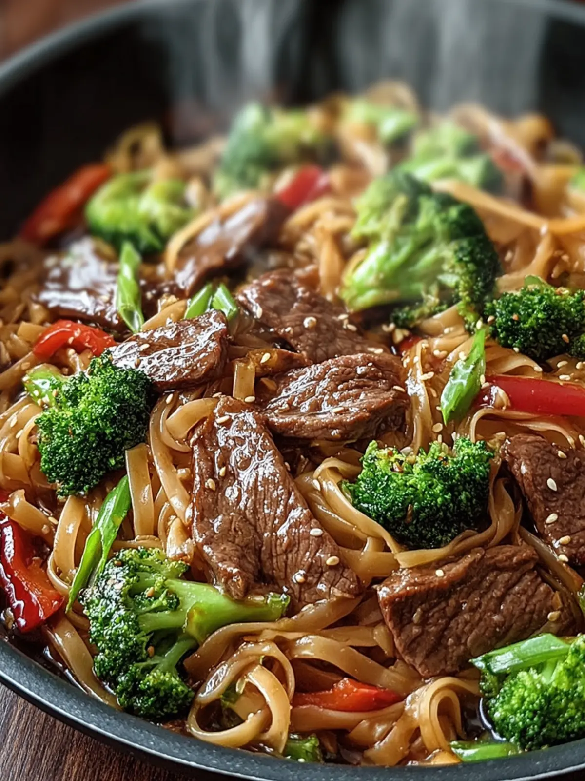 Spicy Beef Noodle Stir-Fry First Image