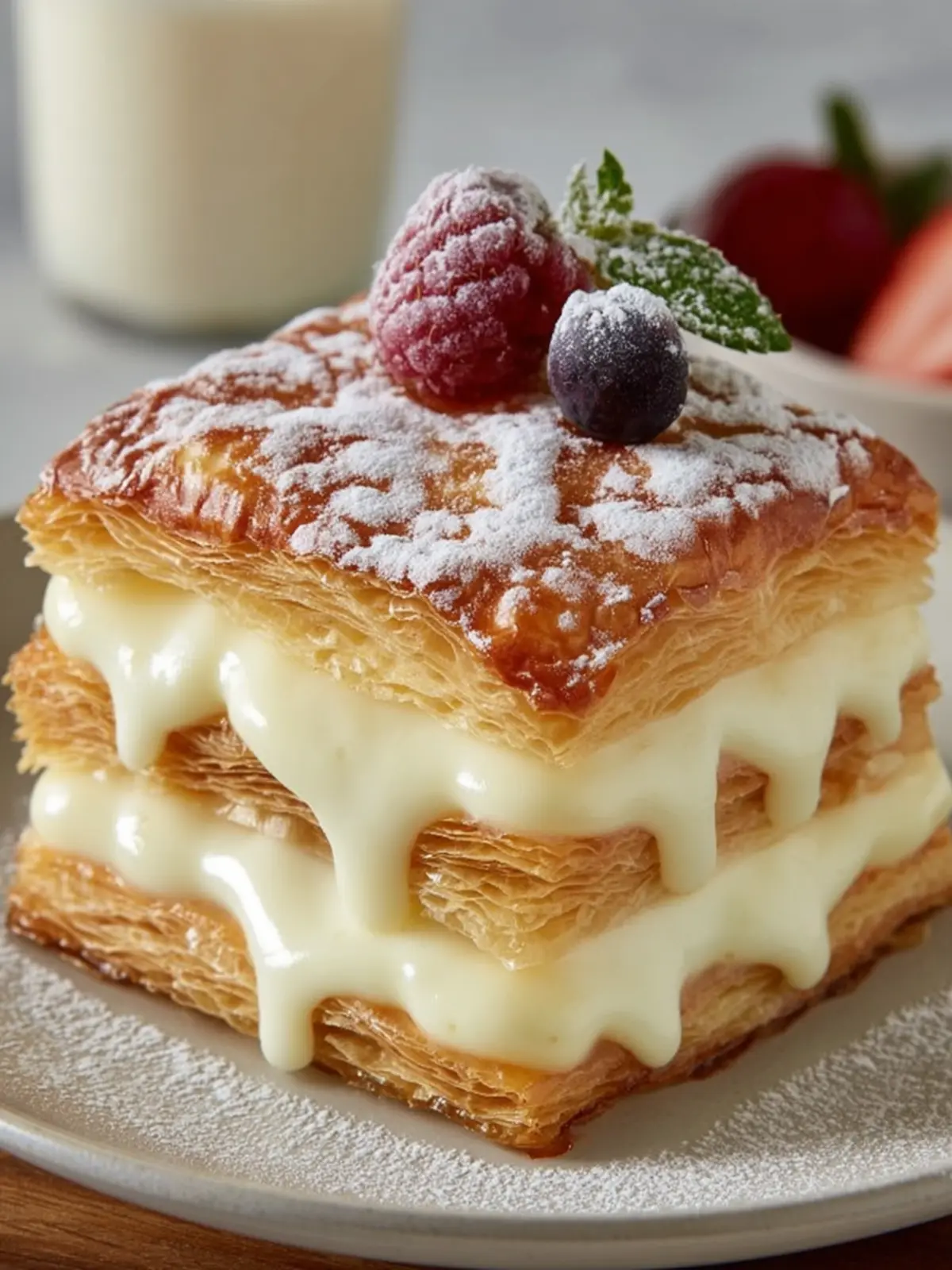 Classic Vanilla Mille-Feuille Pastry First Image