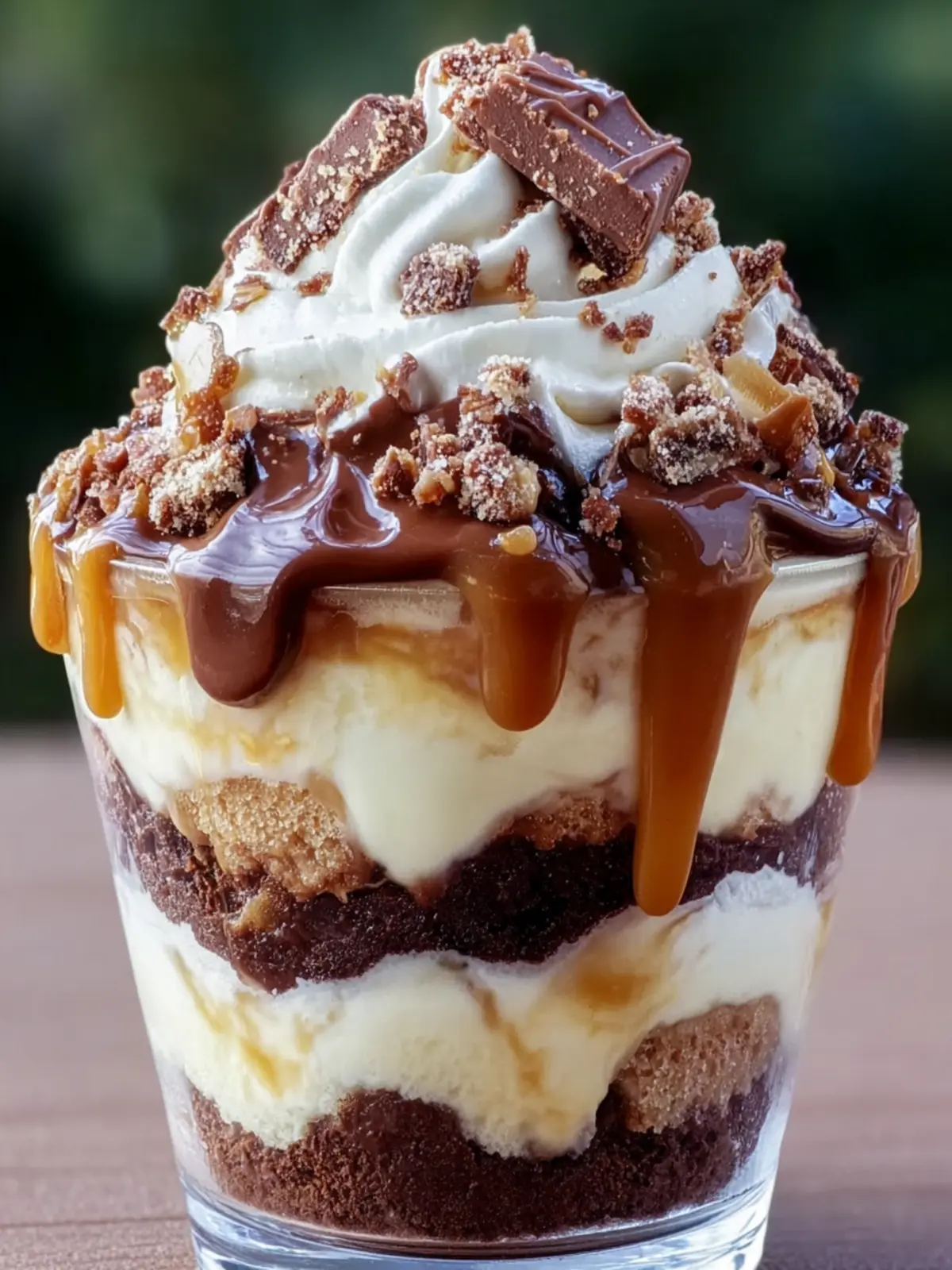 Decadent Caramel Chocolate Trifle First Image