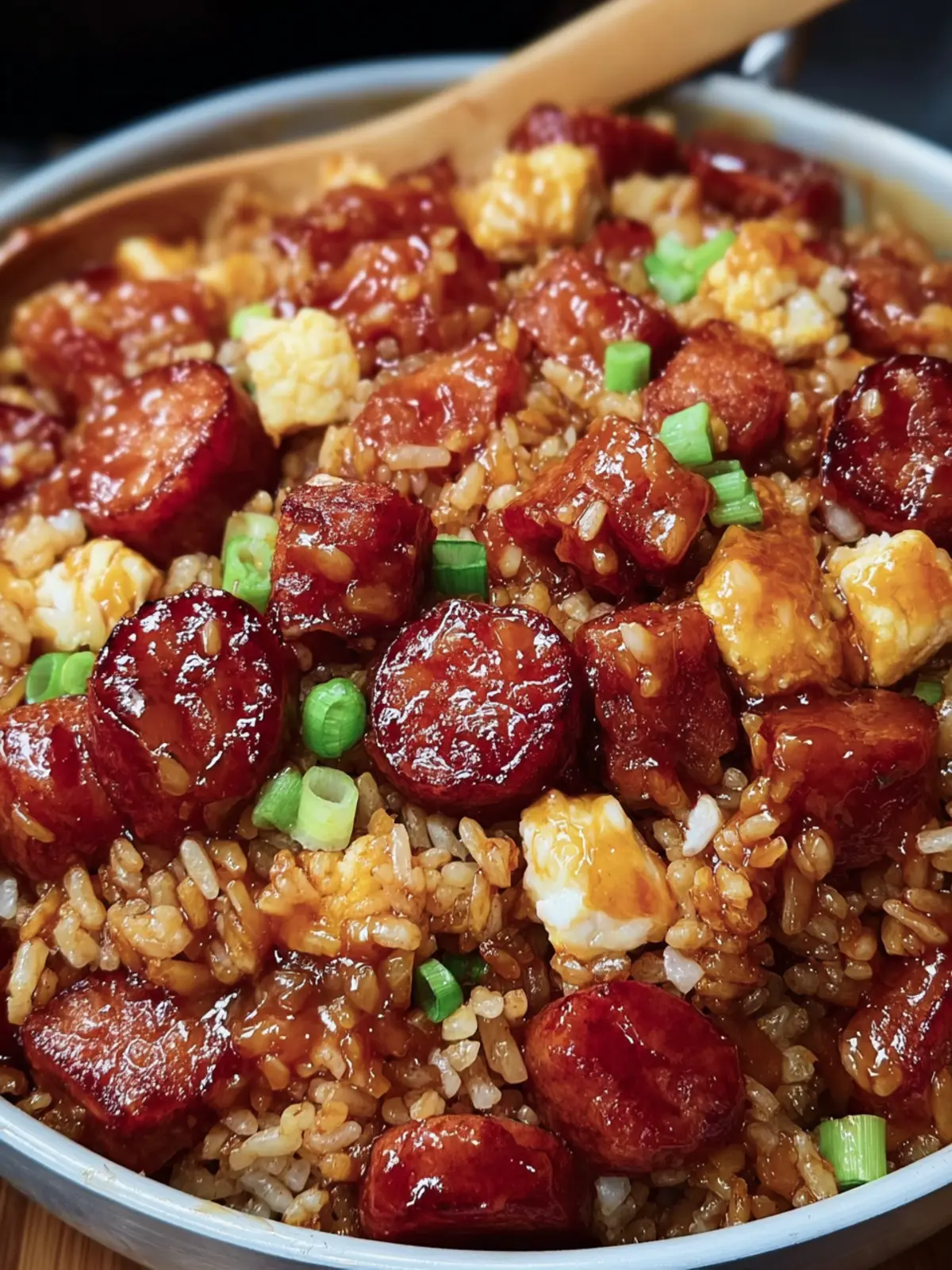 Barbecue Sausage Fried Rice First Image