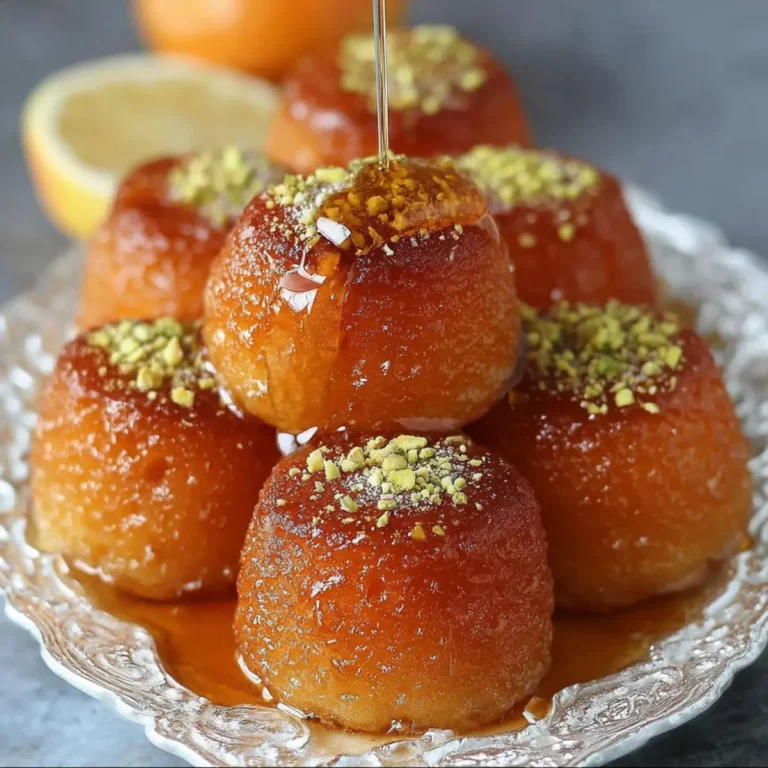 Turkish Lokma Honey Dessert First Image