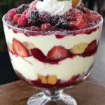 Layered Berry Trifle Delight First Image