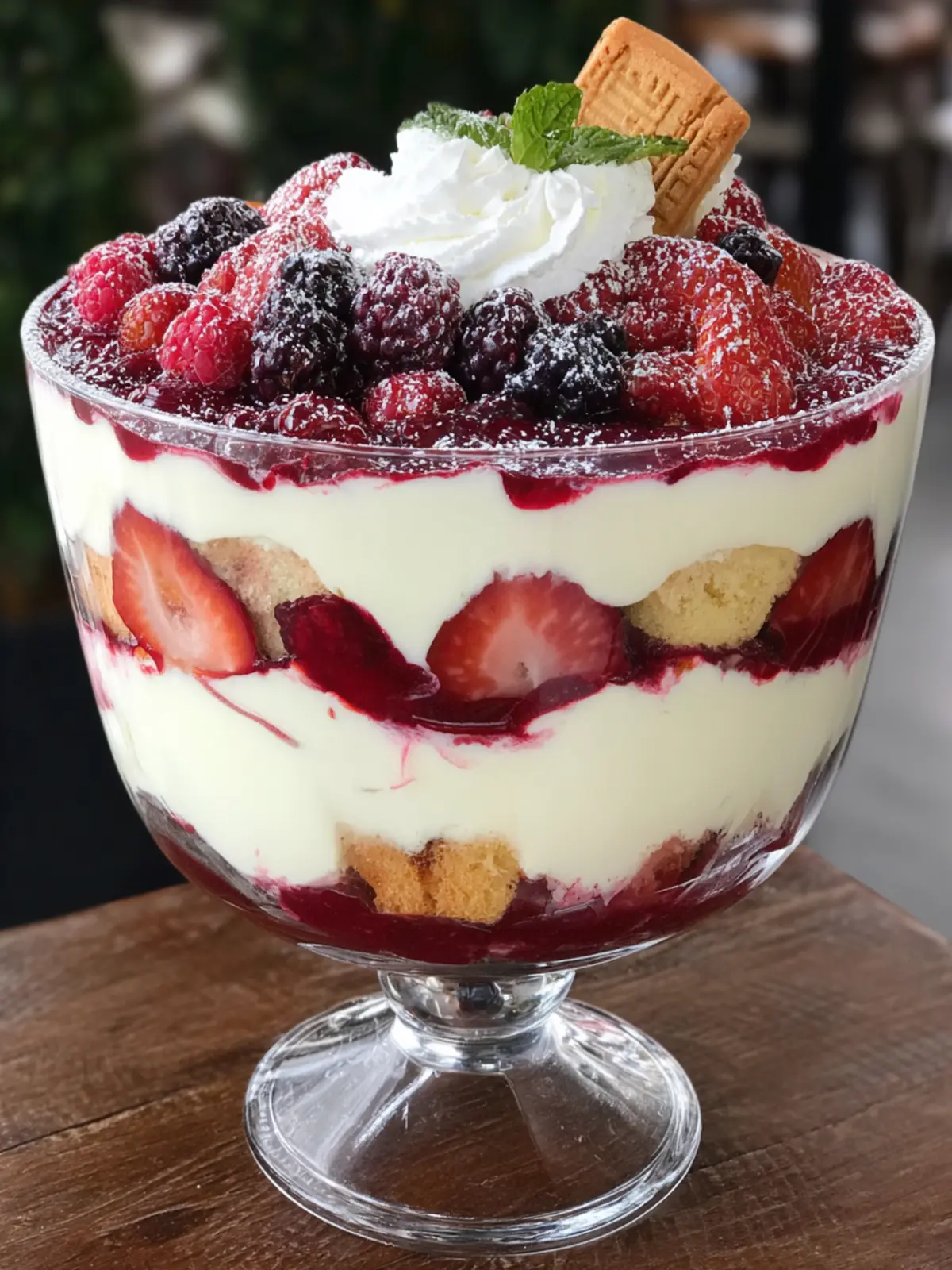 Layered Berry Trifle Delight First Image