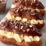 Chocolate Choux Pastry Éclairs First Image