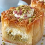 Pistachio Phyllo Pastry Tart First Image