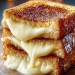 Creamy Grilled Cheese Sandwich Delight First Image