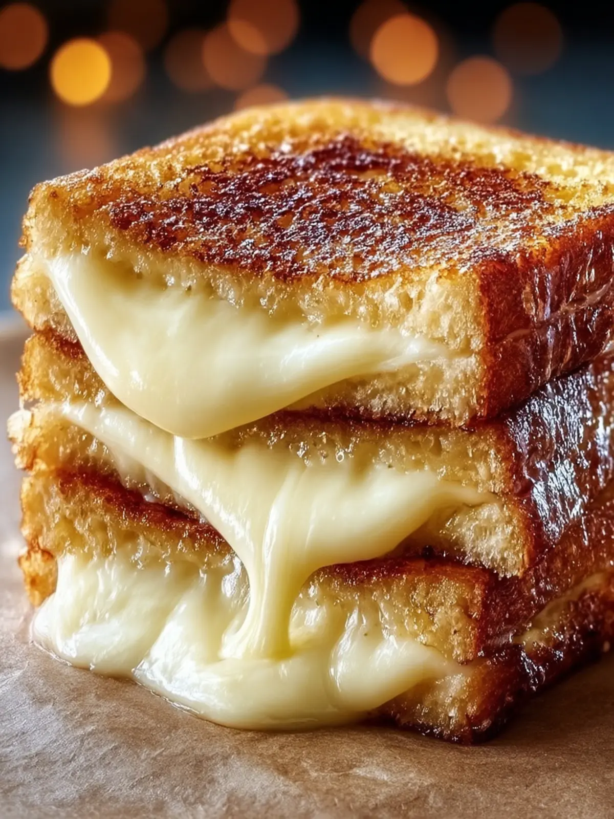 Creamy Grilled Cheese Sandwich Delight First Image
