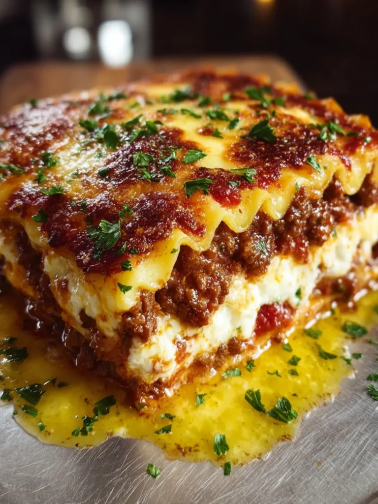 Savory Beef Lasagna Delight First Image