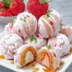 Strawberry Cheesecake Mochi Bites First Image
