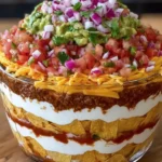 Layered Mexican Seven-Layer Dip First Image