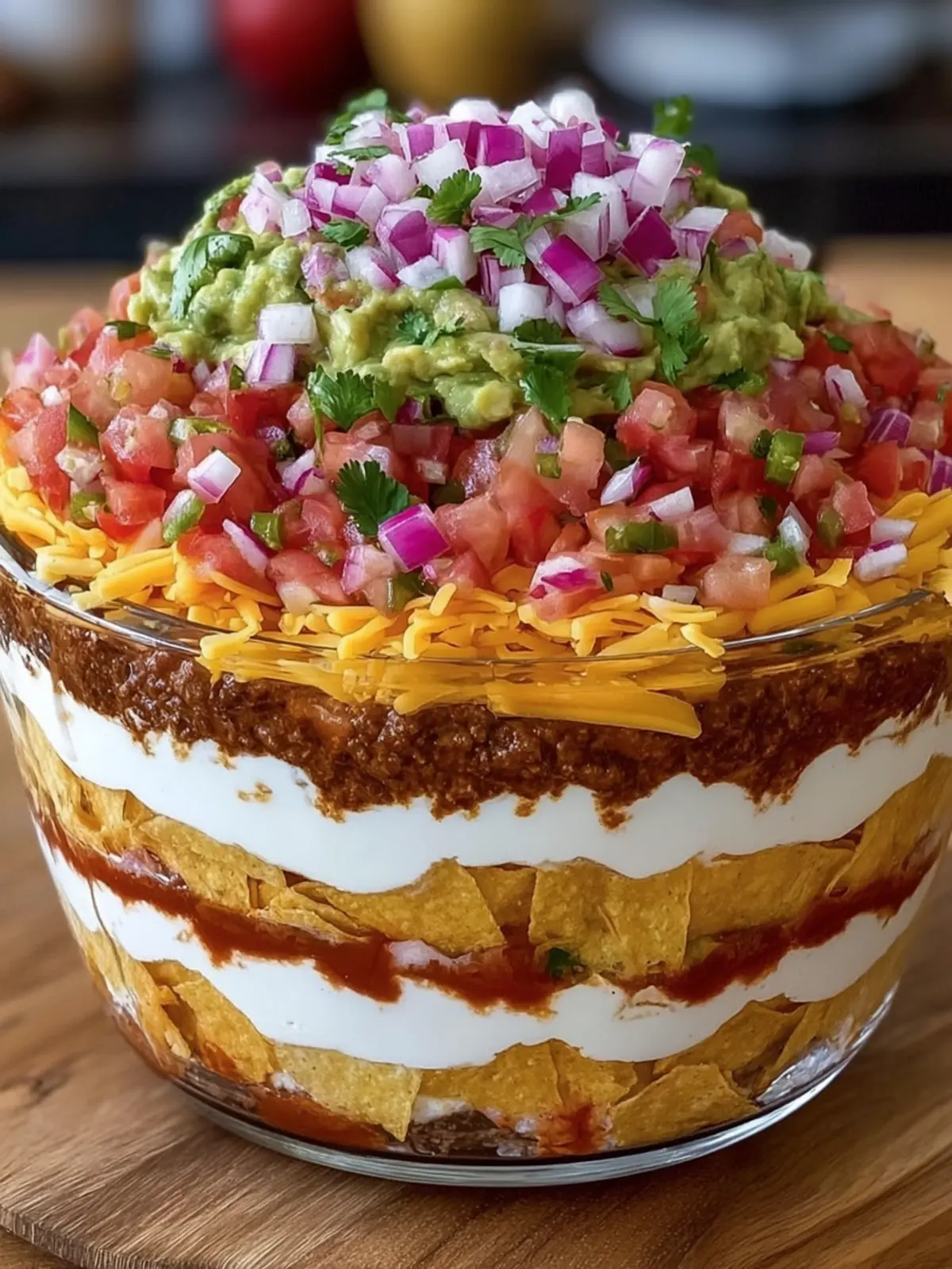 Layered Mexican Seven-Layer Dip First Image