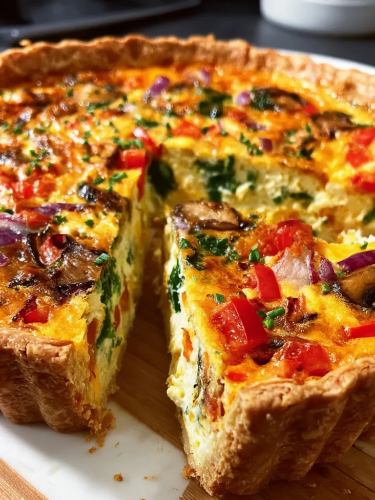 Perfect Your Garden Veggie Quiche in 7 Simple Steps First Image