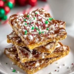Irresistible Christmas Crack Saltine Toffee Recipe First Image