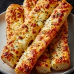 Homemade Cheesy Breadsticks First Image
