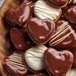 Valentine Chocolate Peanut Butter Hearts First Image