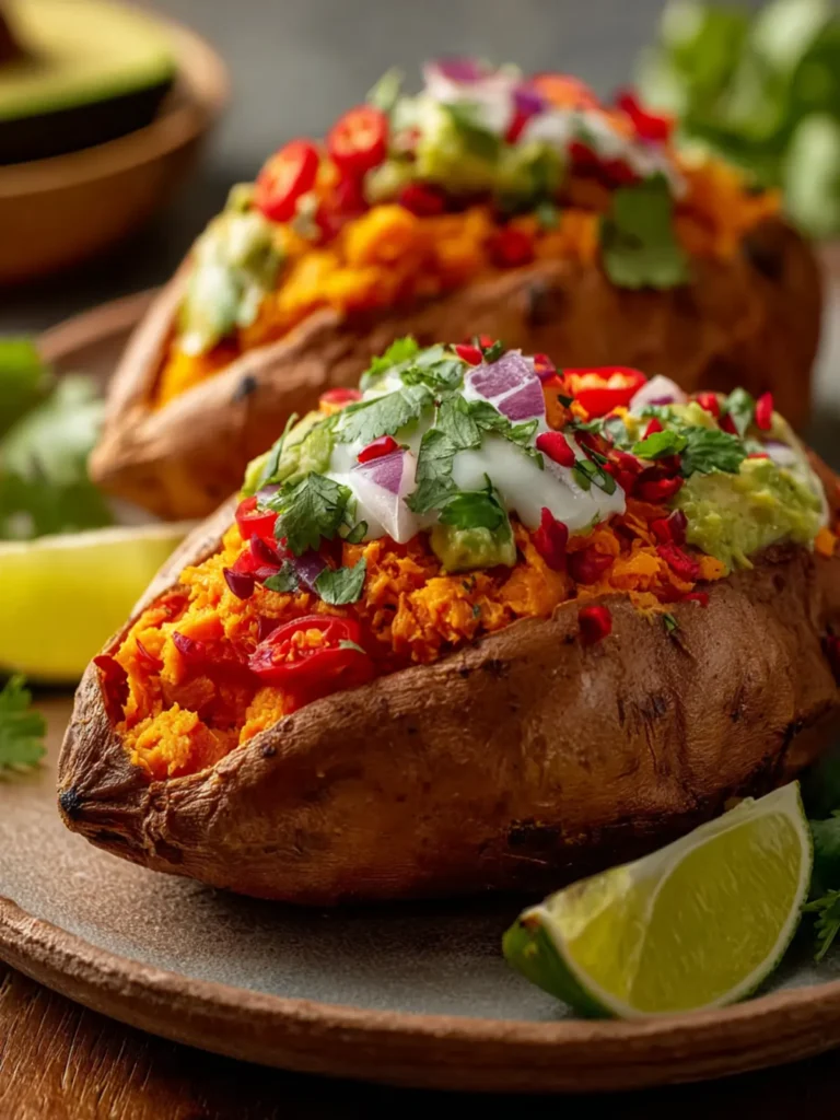Mexican Stuffed Sweet Potatoes First Image