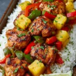 Hawaiian Chicken Sheet Pan First Image