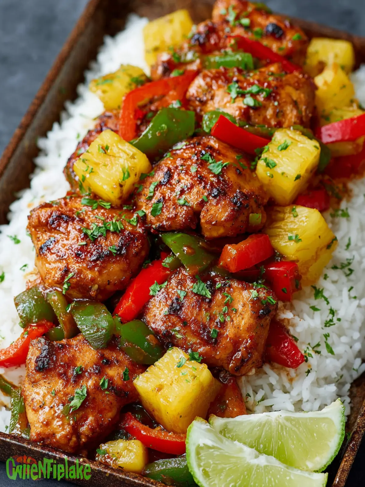 Hawaiian Chicken Sheet Pan First Image