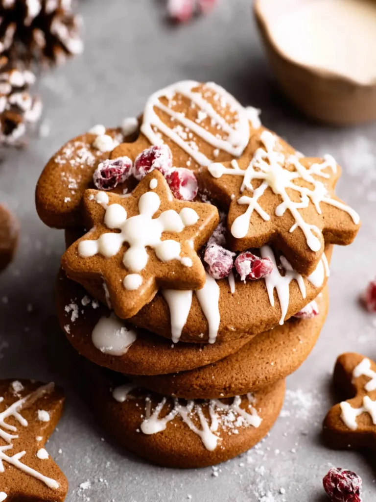 Irresistible Soft Gingerbread Cookies for Holiday Bliss First Image
