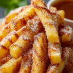 Air Fryer Apple Fries First Image