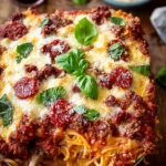 Million Dollar Baked Spaghetti. First Image