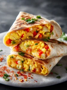 Freezer Breakfast Burritos First Image