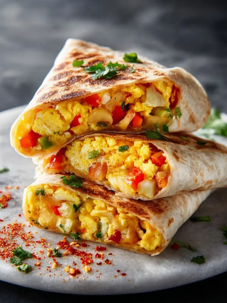 Freezer Breakfast Burritos First Image