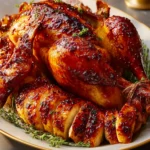 Delicious Maple Butter Glazed Turkey Recipe for Holidays First Image