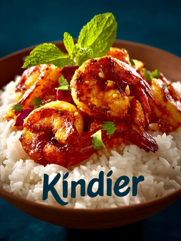 Spiced Garlic Shrimp Over Coconut Rice for a Tropical Delight First Image