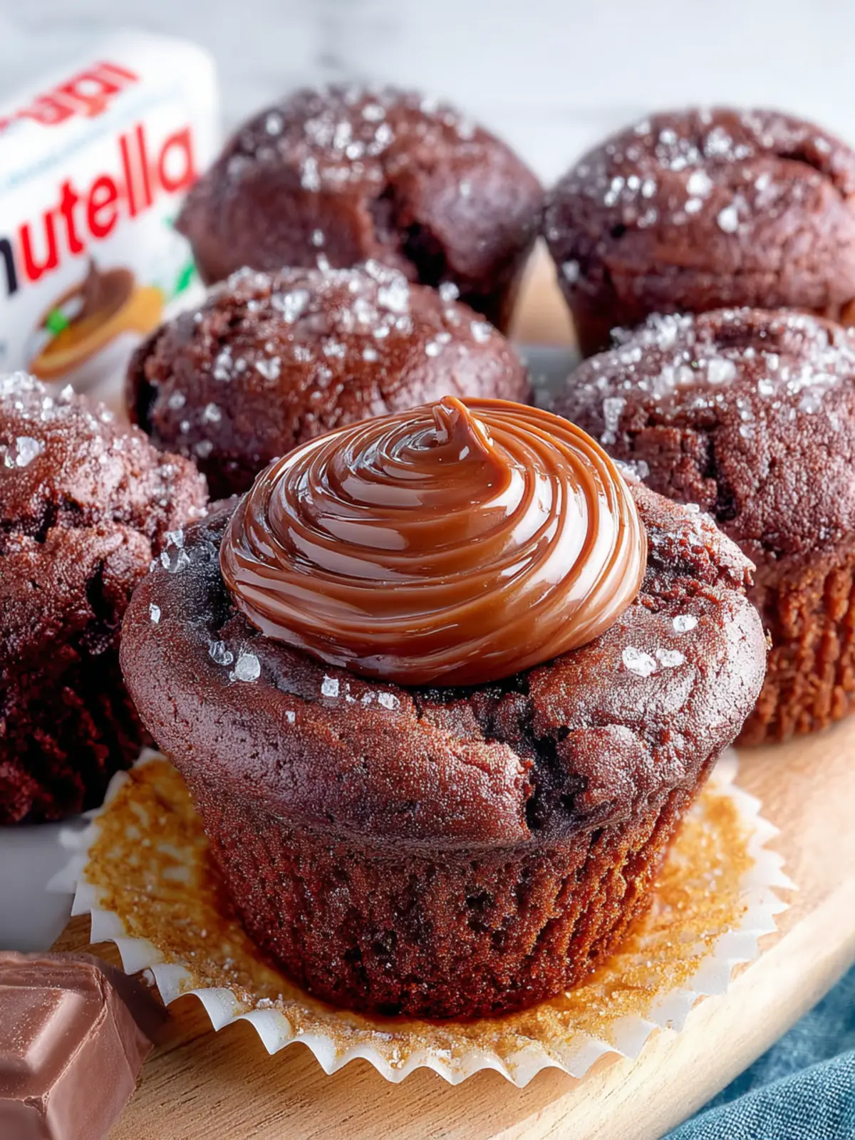 Best Ever Nutella Muffins Recipe First Image