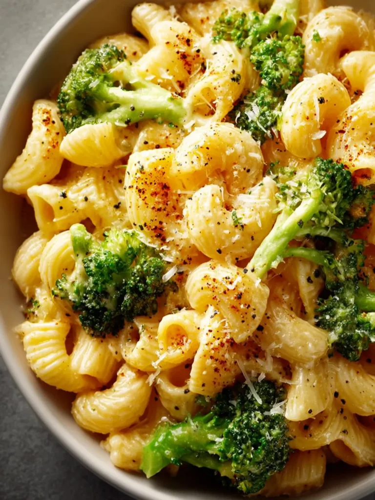 Cheesy Broccoli Pasta First Image
