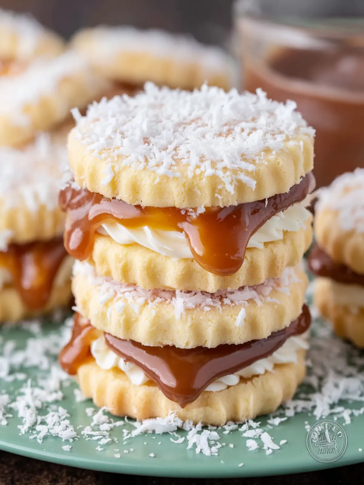 Alfajores – Dulce De Leche Sandwich Cookies First Image
