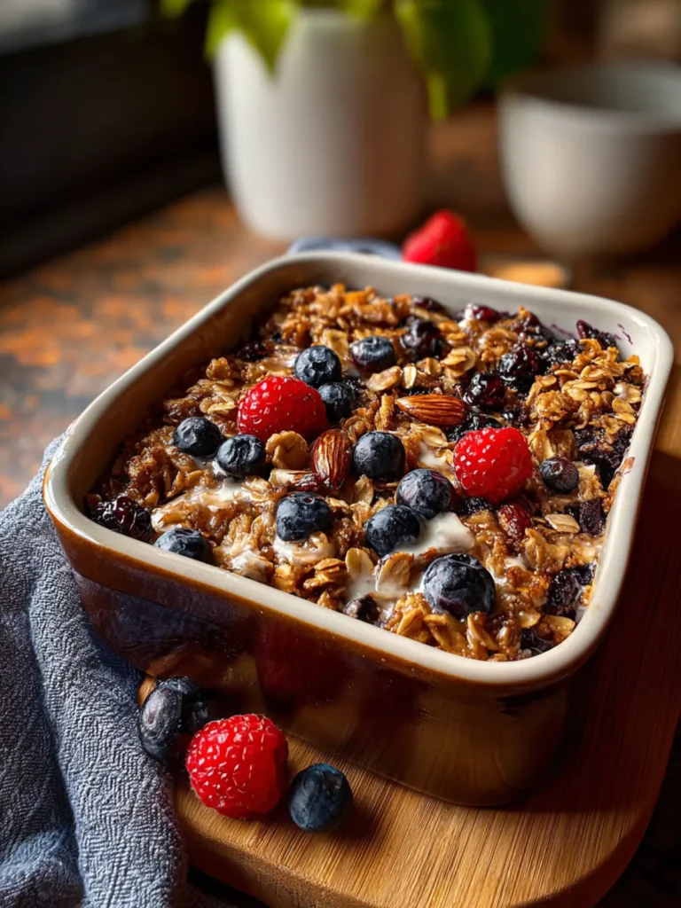 Easy Baked Oatmeal Recipe First Image