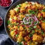Slow Cooker Chicken Biryani First Image