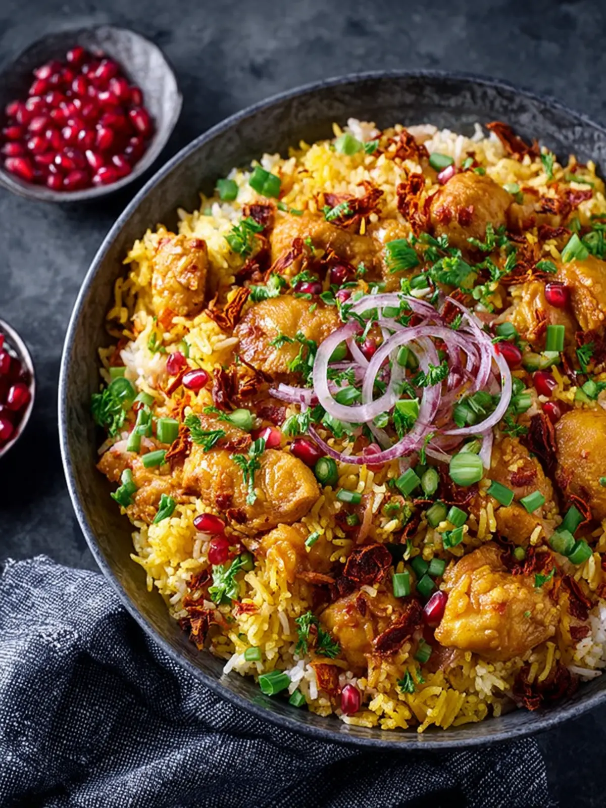 Slow Cooker Chicken Biryani First Image