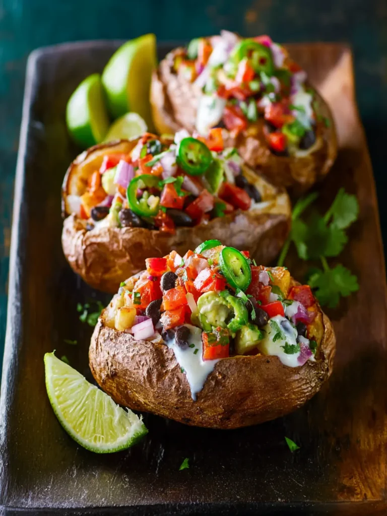 Mexican Baked Potatoes First Image