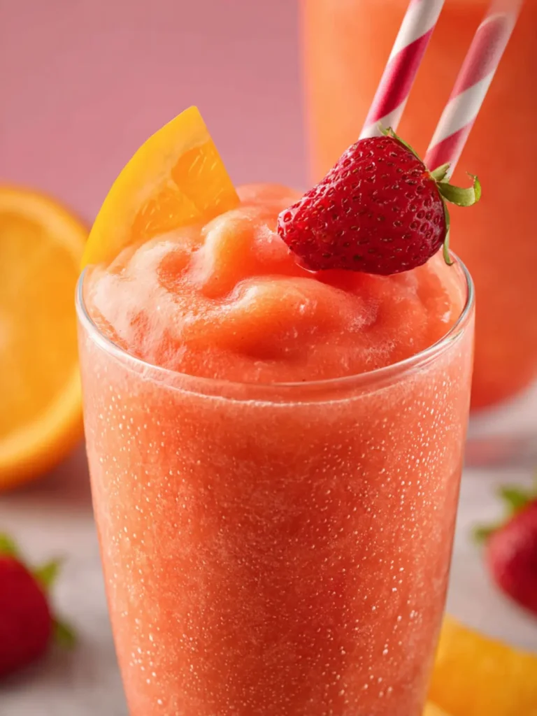 Copycat Tropical Smoothie Sunrise Sunset Smoothie First Image