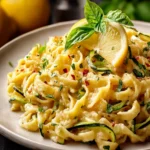 Zucchini Lemon Pasta: A Refreshing Summer Delight First Image
