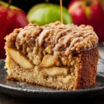 Spiced Apple Coffee Cake with Cider Glaze First Image