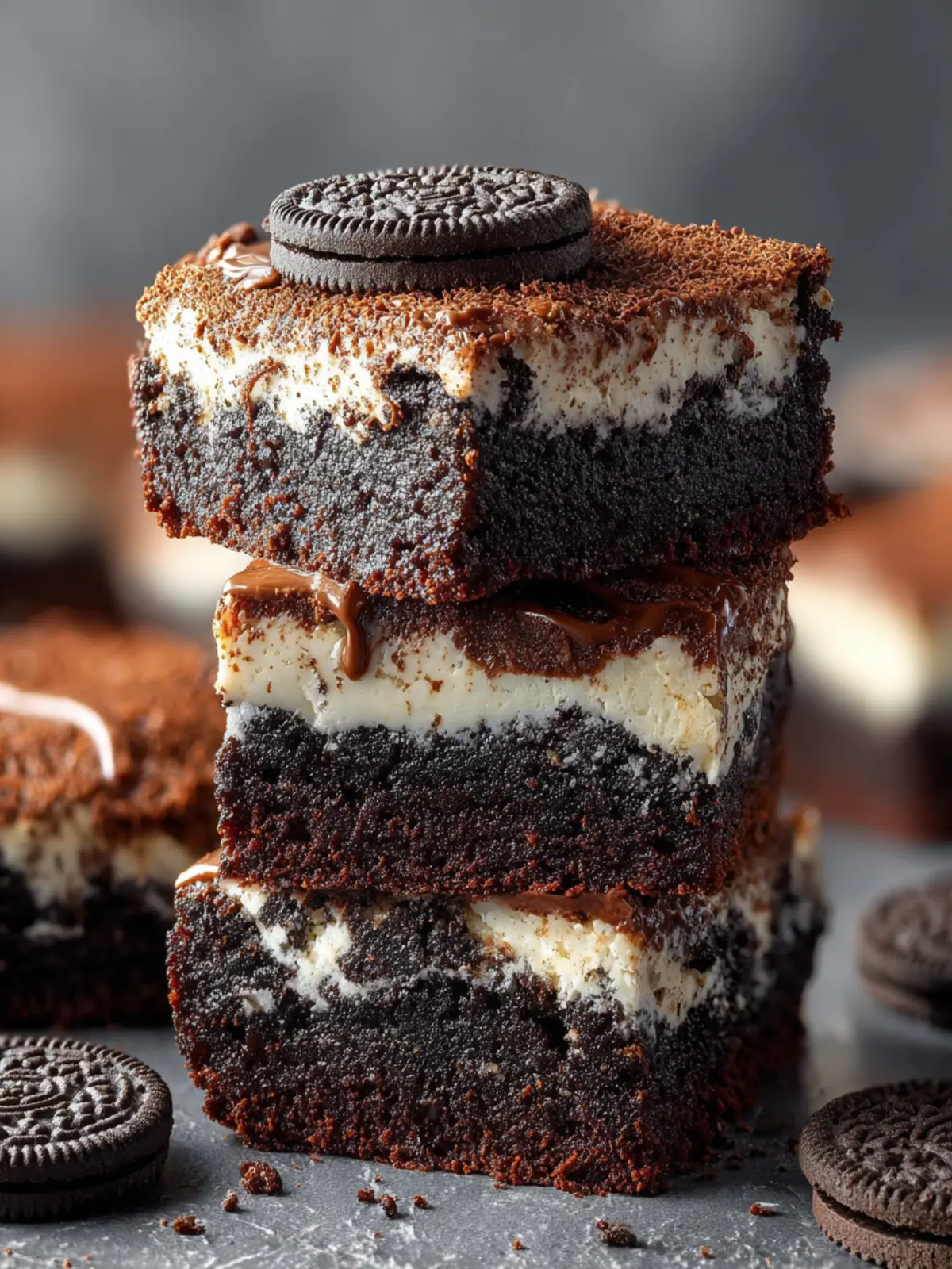 Cookies and Cream Brownies First Image