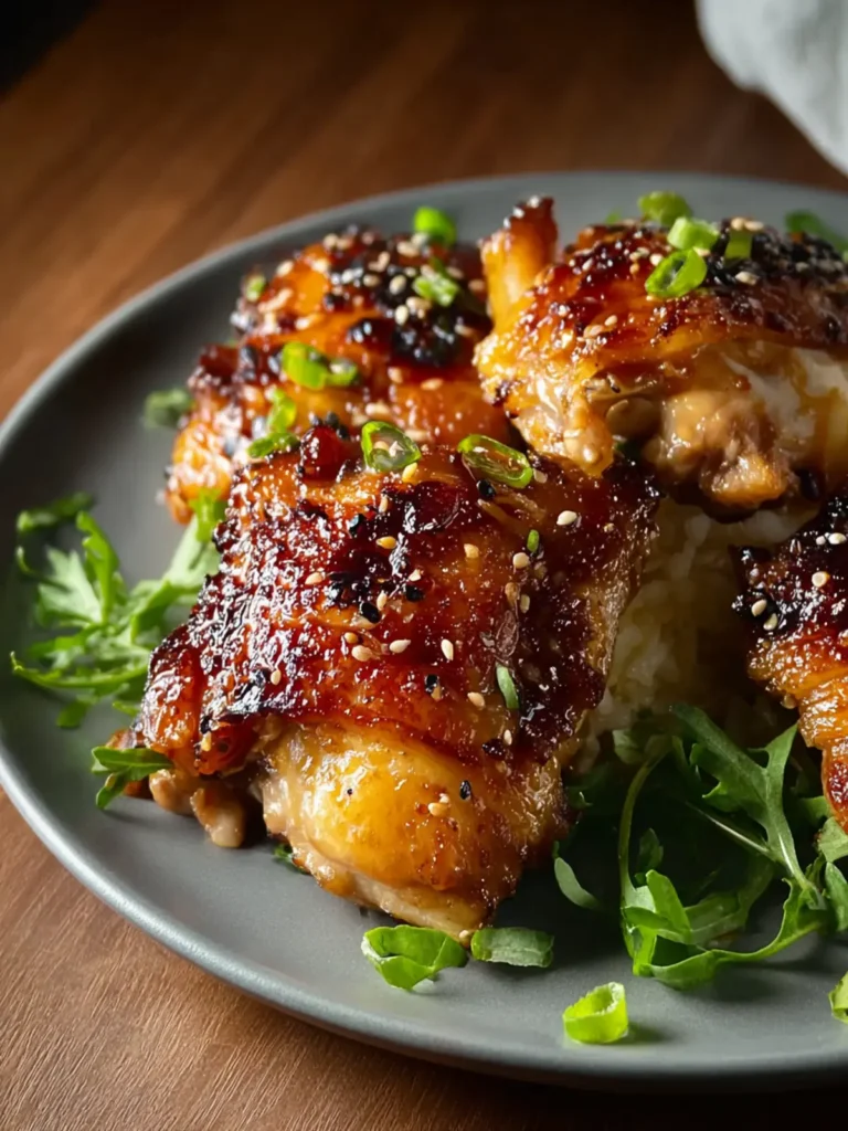 Garlic Miso Chicken Thighs That Will Wow Your Taste Buds First Image