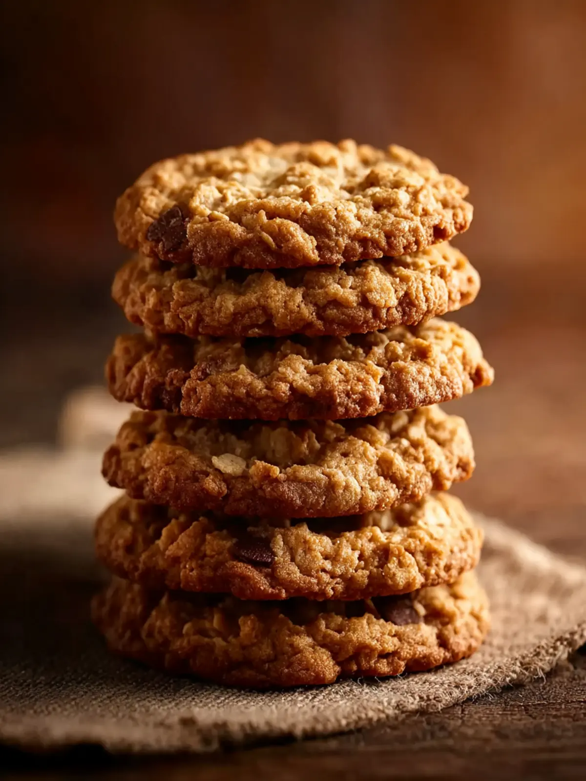 Chewy Oatmeal Cookies First Image