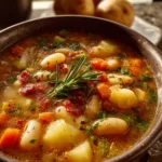 Hearty Potato Bean Soup First Image