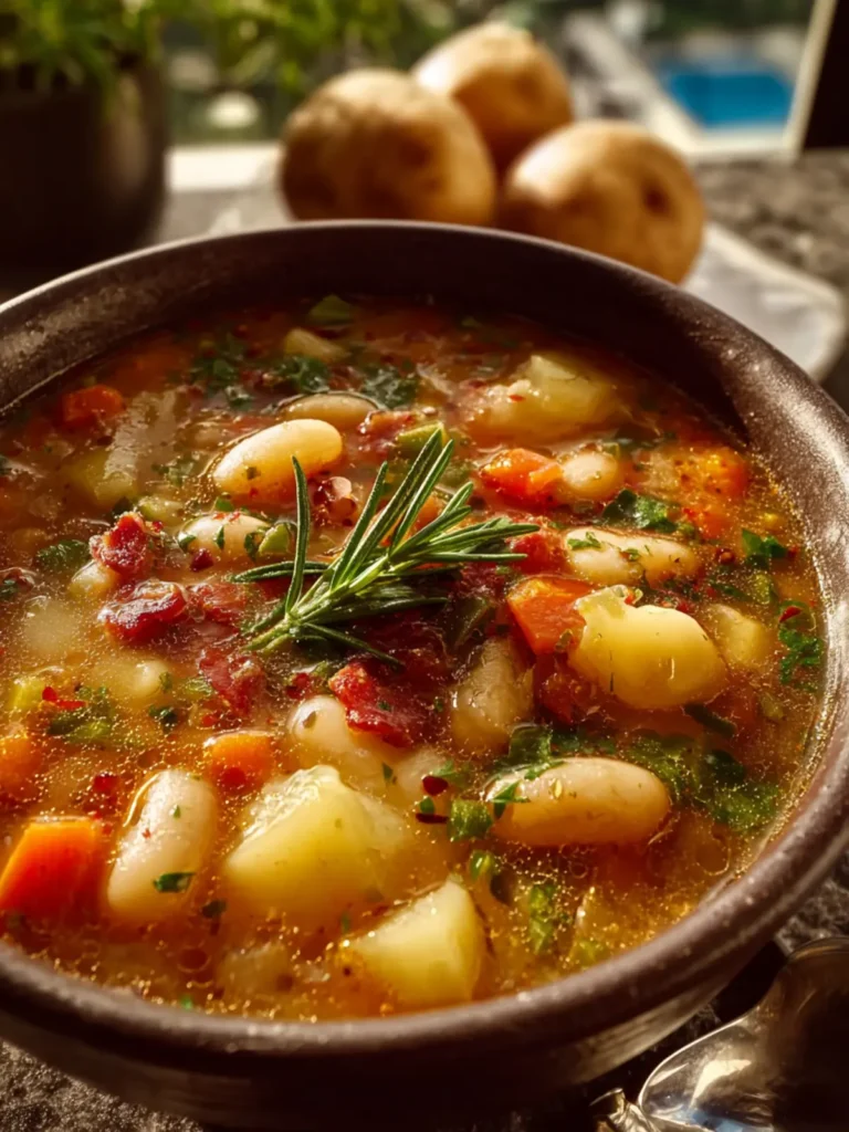 Hearty Potato Bean Soup First Image