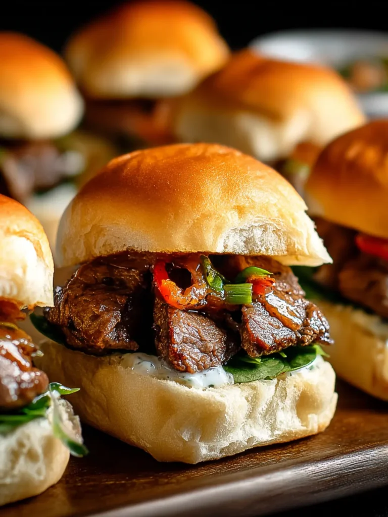 Irresistible Steak Sliders Recipe for Ultimate Flavor Bliss First Image