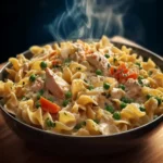 Quick Chicken Pot Pie Pasta First Image