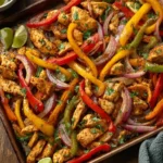 Sheet Pan Chicken Fajitas First Image