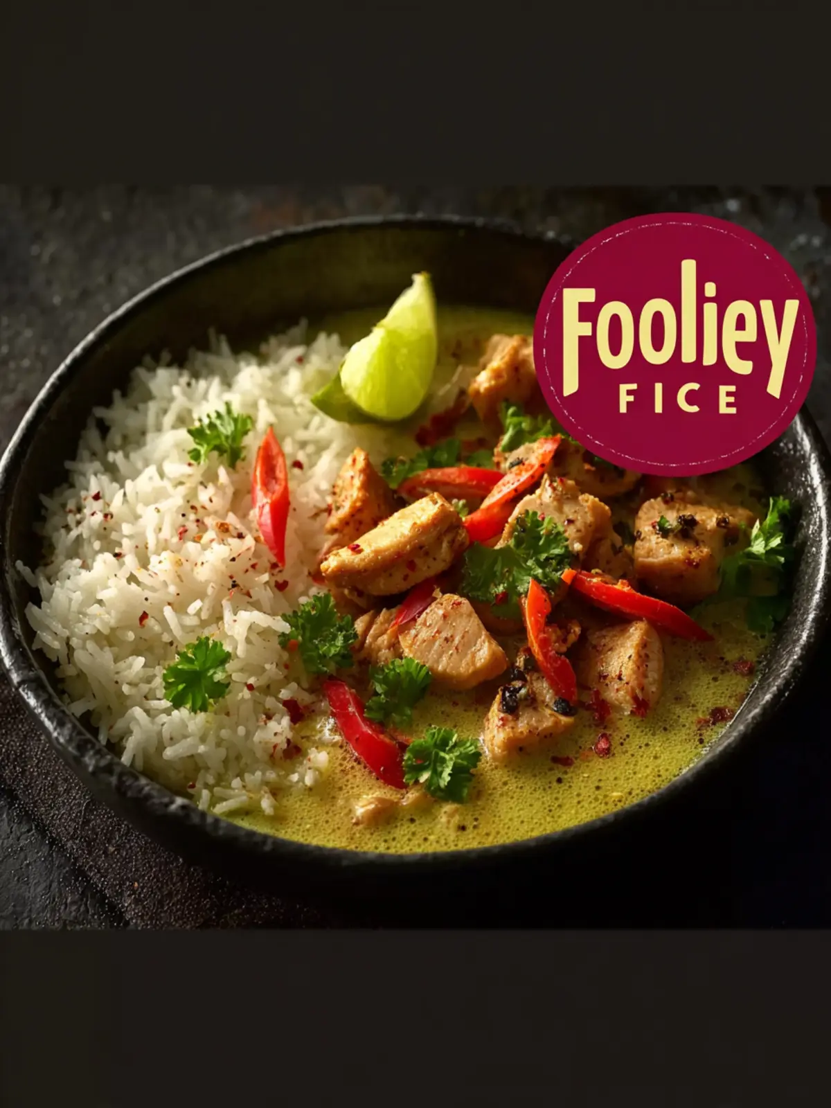 Creamy Coconut Chicken Brothy Rice for Cozy Nights First Image